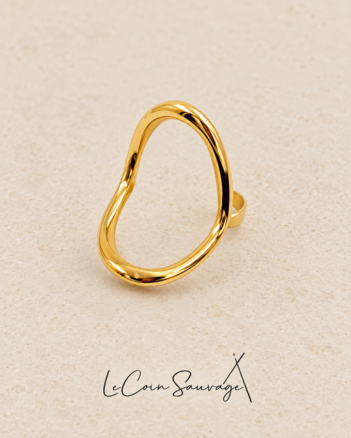 Bague Ondine Dorée – packshot