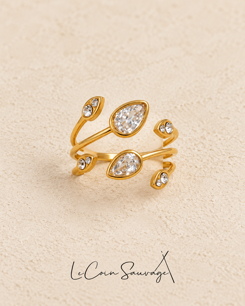 Bague Gouttes de Lumière – packshot