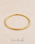 Jonc bouddhiste fin gold - Le Coin Sauvage