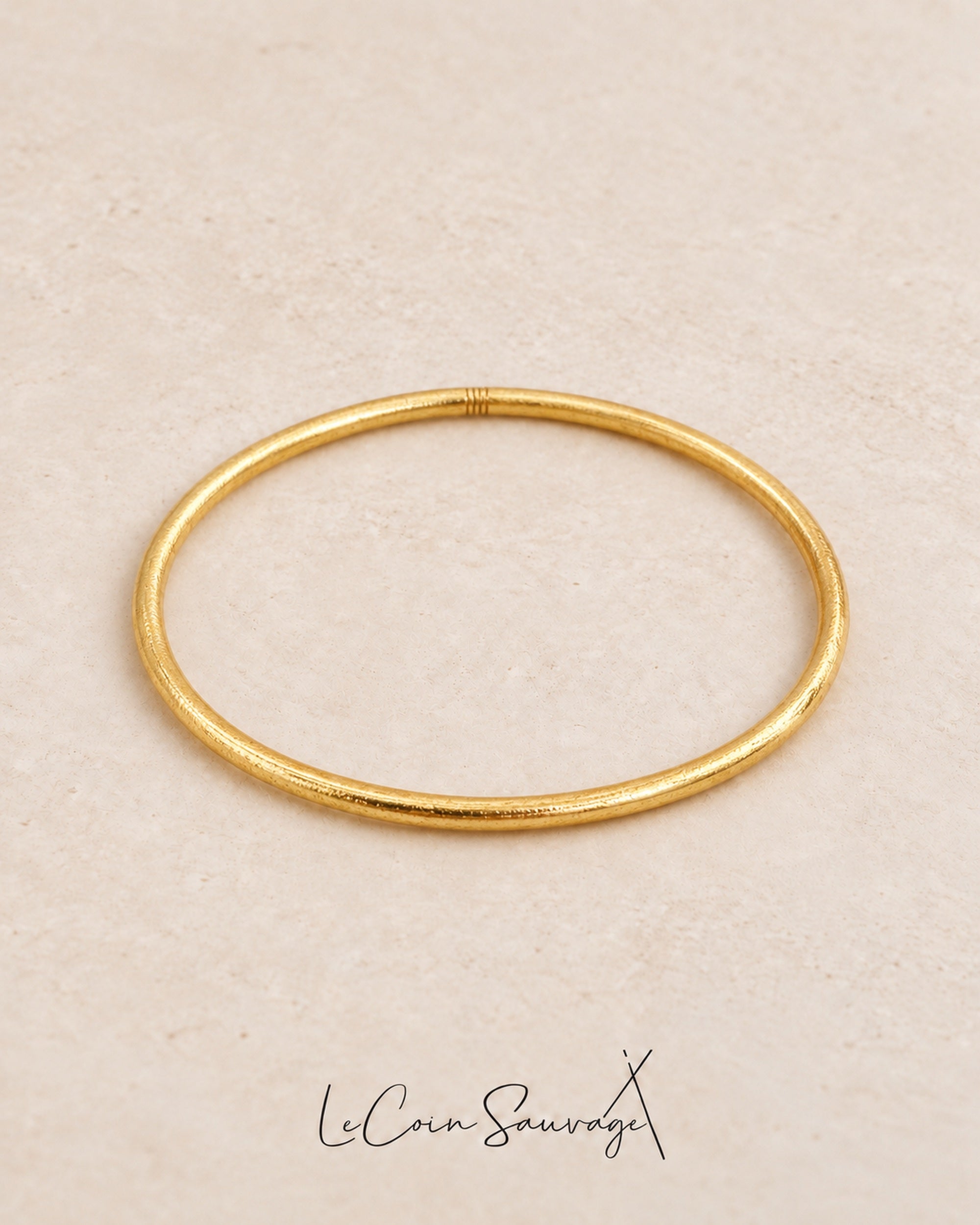 Jonc bouddhiste fin gold - Le Coin Sauvage