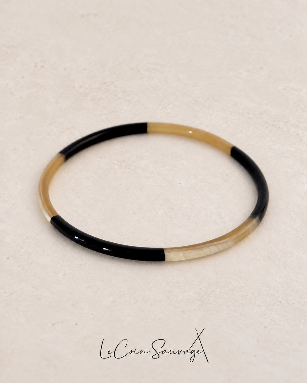 Jonc Corne Trio Black 3mm - Le Coin Sauvage
