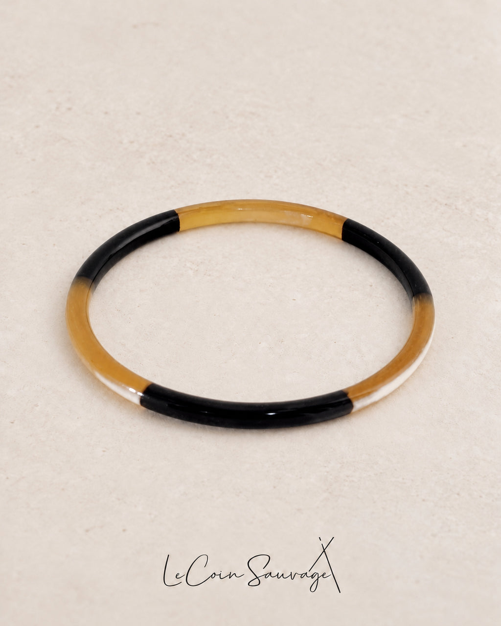 Jonc Corne Trio Black 5mm - Le Coin Sauvage