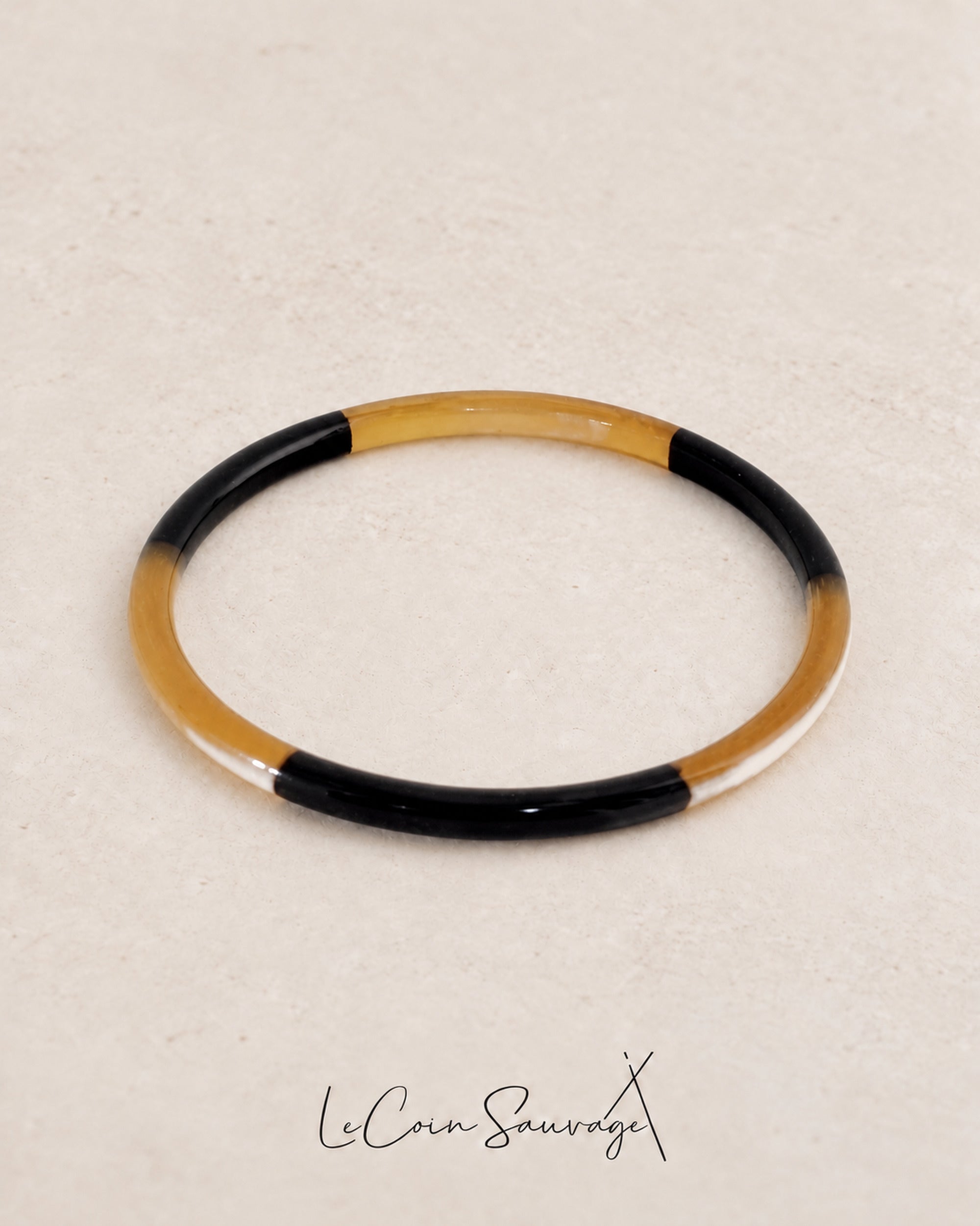 Jonc Corne Trio Black 5mm - Le Coin Sauvage