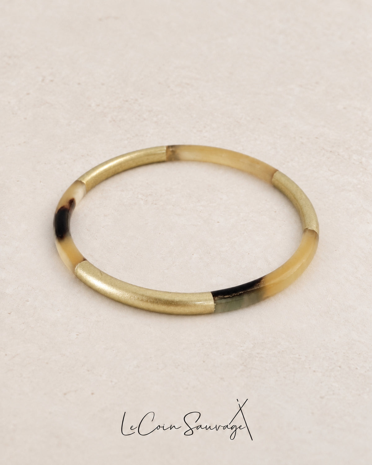 Jonc Corne Trio Gold 5mm - Le Coin Sauvage