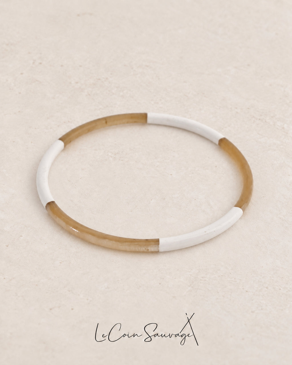 Jonc Corne Trio White 3mm - Le Coin Sauvage