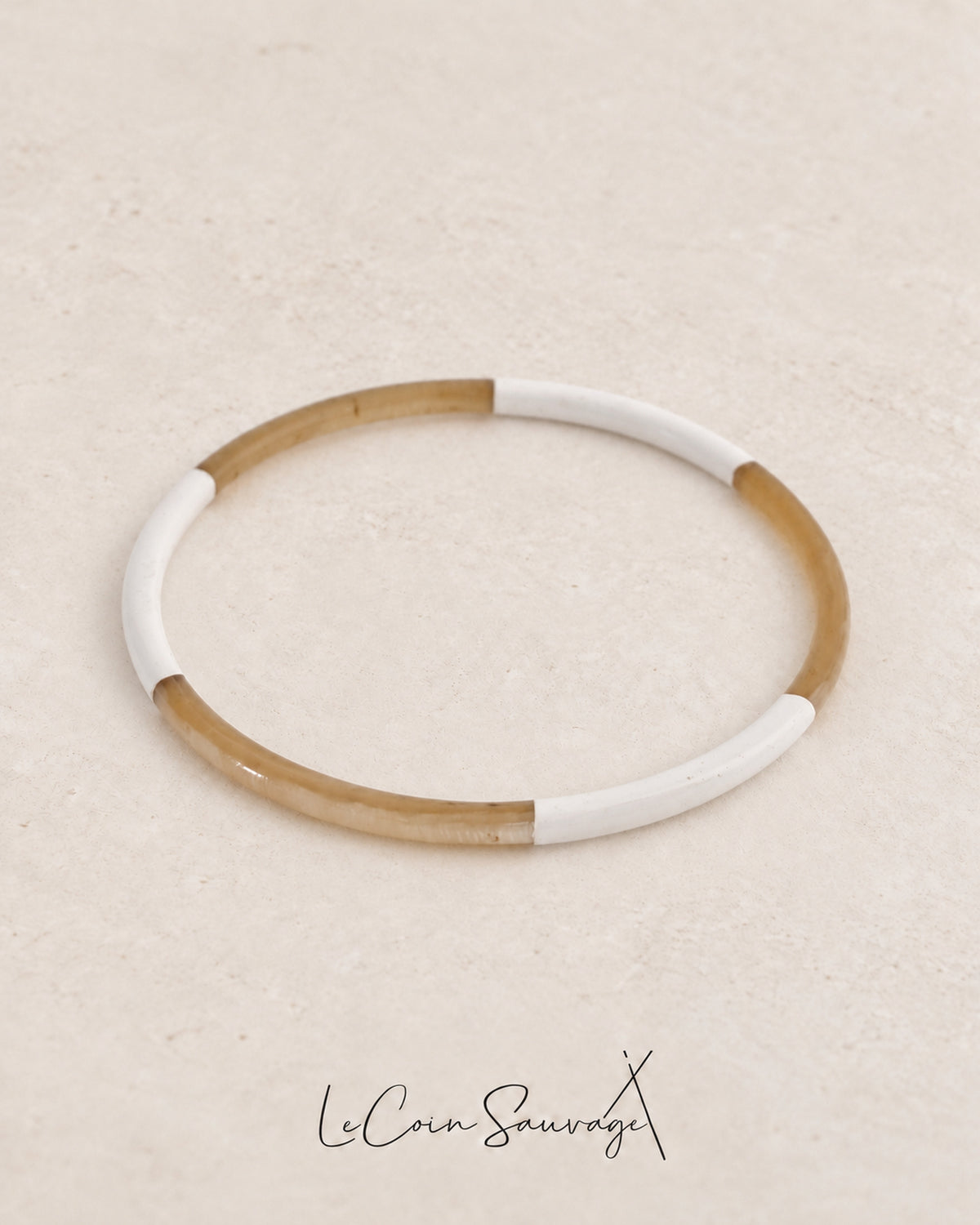 Jonc Corne Trio White 3mm - Le Coin Sauvage