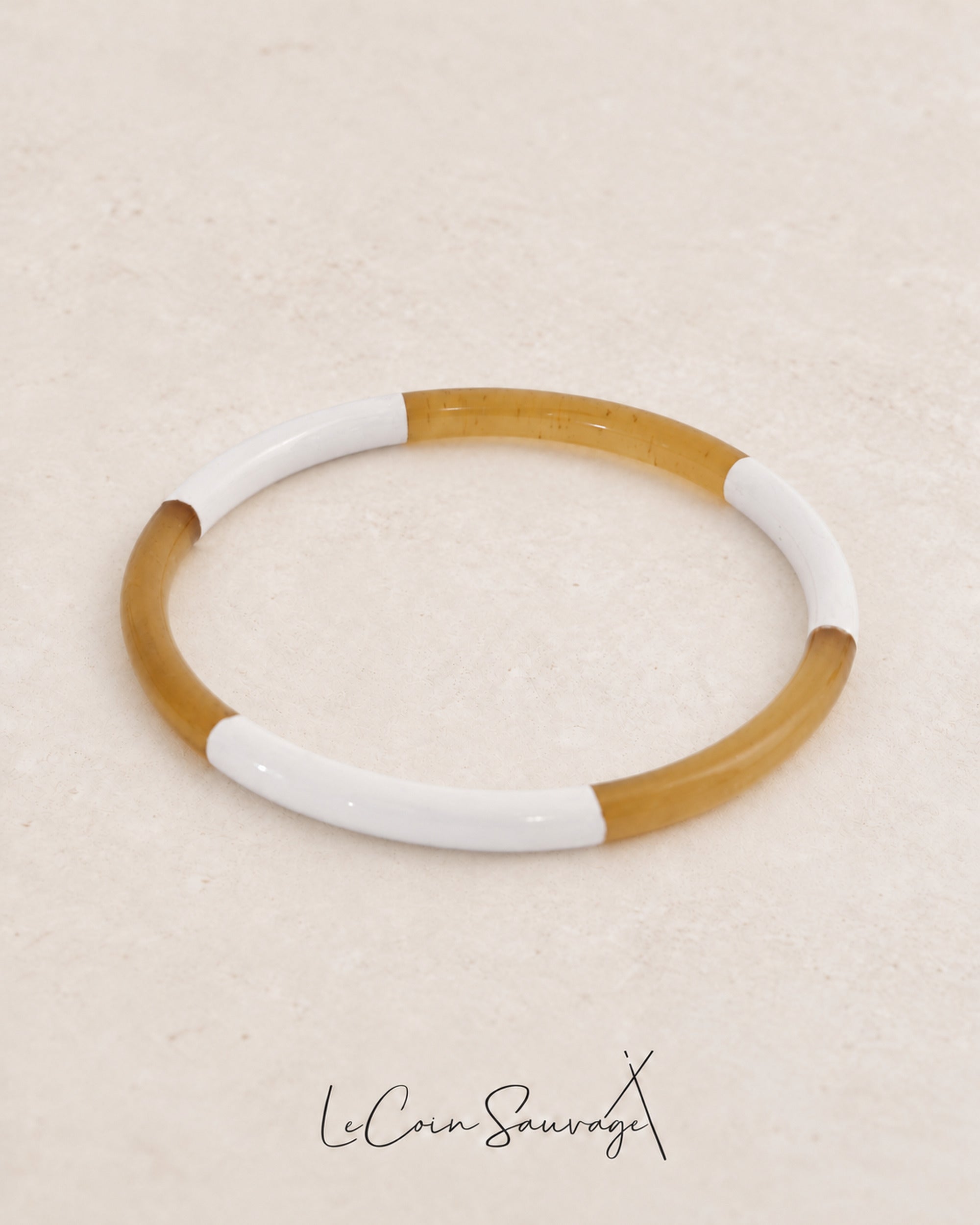 Jonc Corne Trio White 5mm - Le Coin Sauvage